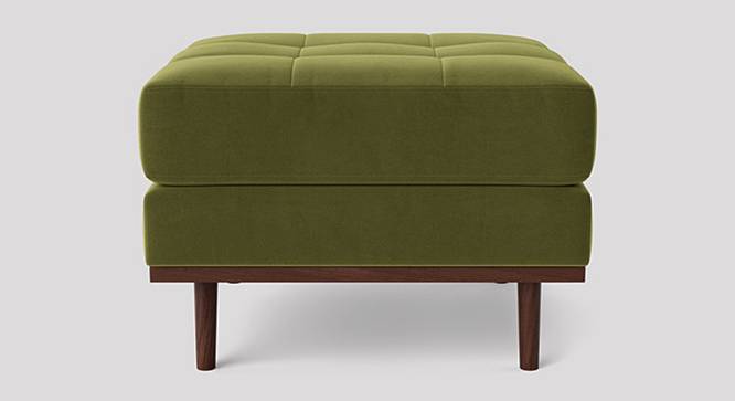 Berlo Ottoman Color in Dark Grey (Mint Green) by Urban Ladder - Design 1 Side View - 856251