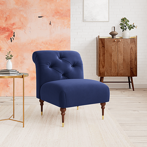 home lifestylez Tybalt Accent Chair in Navy Blue Colour-picture-17