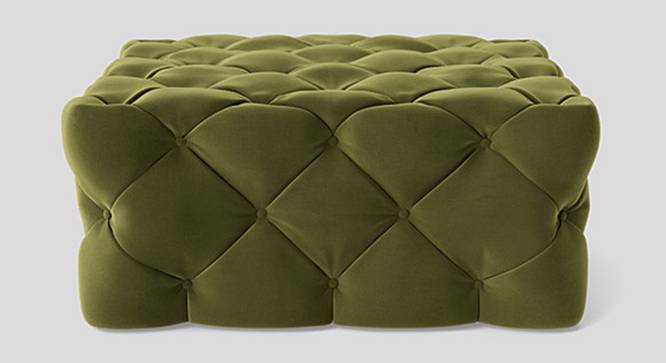 Winston Ottoman Color in T Blue (Mint Green) by Urban Ladder - Design 1 Side View - 856406