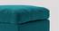 Seattle Ottoman Color in T Blue (Teal Blue) by Urban Ladder - Ground View Design 1 - 856411
