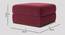 Royse Ottoman Color in T Blue (Maroon) by Urban Ladder - Rear View Design 1 - 856468