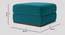 Royse Ottoman Color in T Blue (Teal Blue) by Urban Ladder - Rear View Design 1 - 856471