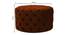 Telico Ottoman Color in Black (Brown) by Urban Ladder - Rear View Design 1 - 856479