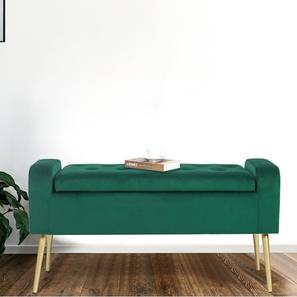 GIgel 2 Seater Ottoman with Storage Color in Navy Blue-image-7