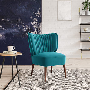 home lifestylez Duke Accent Chair in Teal Blue Colour-picture-20