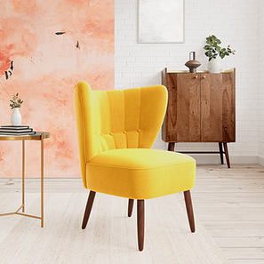 Fitz Accent Chair in Yellow Colour-image-11