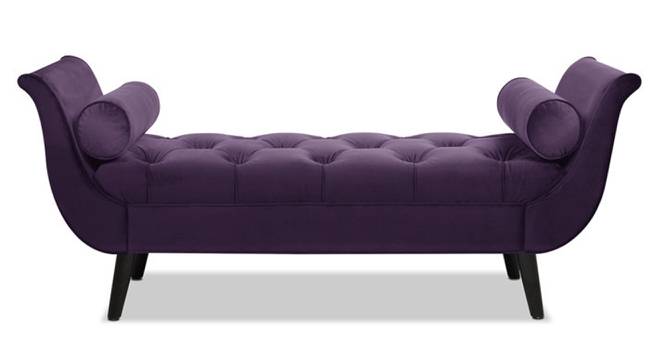 Foten 2 Seater Ottoman with Storage Color in Grey (Purple) by Urban Ladder - Design 1 Side View - 856583