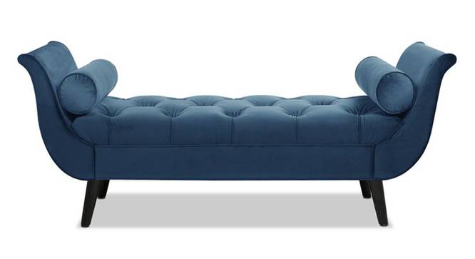 Foten 2 Seater Ottoman with Storage Color in Grey (Navy Blue) by Urban Ladder - Design 1 Side View - 856585