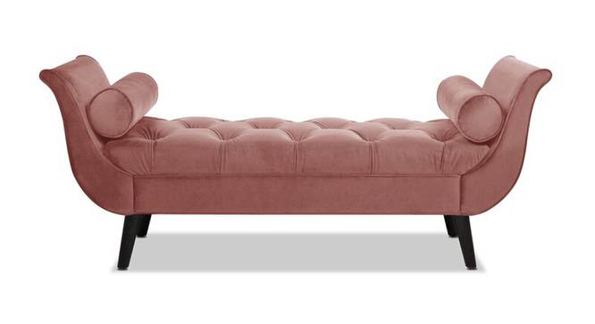 Foten 2 Seater Ottoman with Storage Color in Grey (Pink) by Urban Ladder - Design 1 Side View - 856587