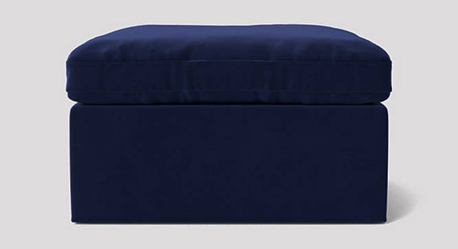 Seattle Ottoman Color in T Blue (Navy Blue) by Urban Ladder - Design 1 Side View - 856602