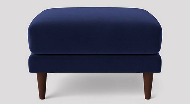 Turin Ottoman Color in Black (Navy Blue) by Urban Ladder - Design 1 Side View - 856614