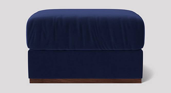 Royse Ottoman Color in T Blue (Navy Blue) by Urban Ladder - Design 1 Side View - 856660