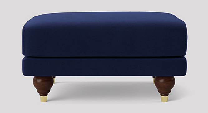 Weterlo Ottoman Color in Dark Grey (Navy Blue) by Urban Ladder - Design 1 Side View - 856676
