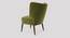 Duke Accent chair Velvet in Grey Color (Mint Green) by Urban Ladder - Ground View Design 1 - 856685