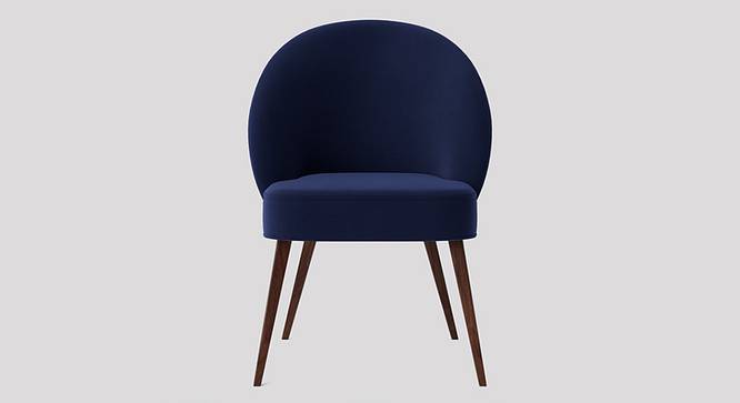 Toled Accent chair Velvet in Maroon Color (Navy Blue) by Urban Ladder - Design 1 Side View - 856703