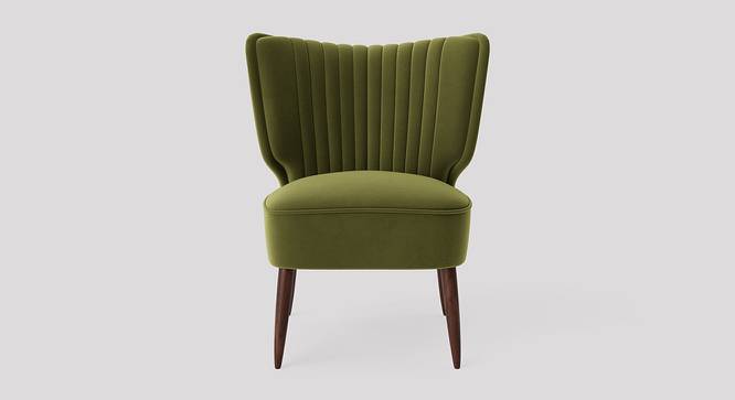 Duke Accent chair Velvet in Grey Color (Mint Green) by Urban Ladder - Design 1 Side View - 856775