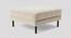 Munich Ottoman Color in Cream (Cream) by Urban Ladder - Front View Design 1 - 856819