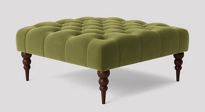 Polen Ottoman Color in Black (Mint Green) by Urban Ladder - Front View Design 1 - 856826