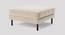 Munich Ottoman Color in Cream (Cream) by Urban Ladder - Ground View Design 1 - 856843