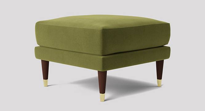 Pritchar Ottoman Color in Dark Grey (Mint Green) by Urban Ladder - Front View Design 1 - 856859