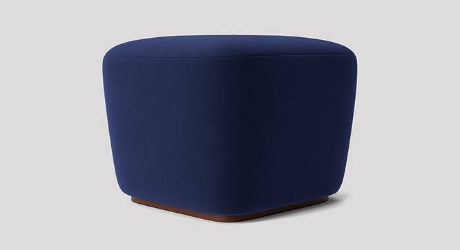 Rolex Ottoman Color in T Blue (Navy Blue) by Urban Ladder - Front View Design 1 - 856877