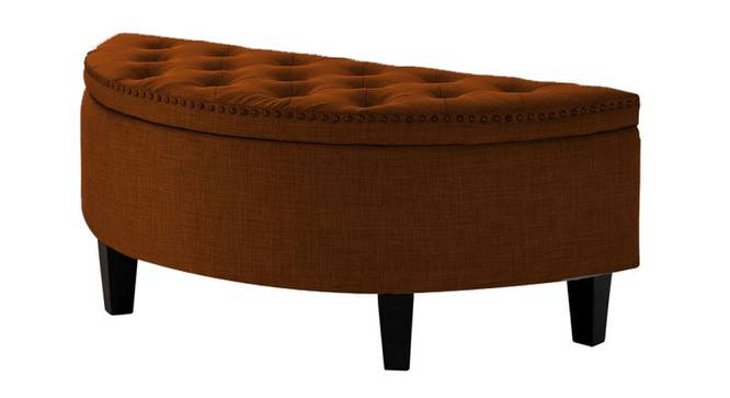 Replon 2 Seater Ottoman with Storage Color in Cream (Brown) by Urban Ladder - Front View Design 1 - 856889