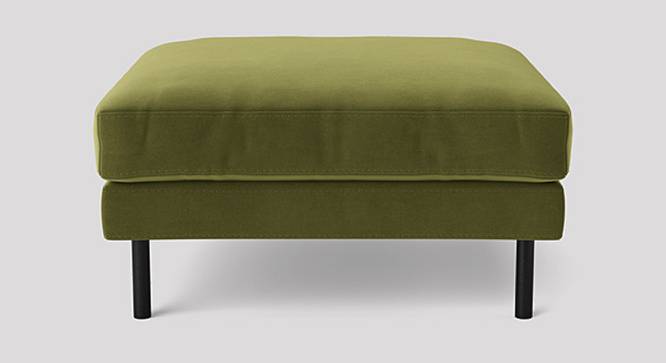 Munich Ottoman Color in Cream (Mint Green) by Urban Ladder - Design 1 Side View - 856946