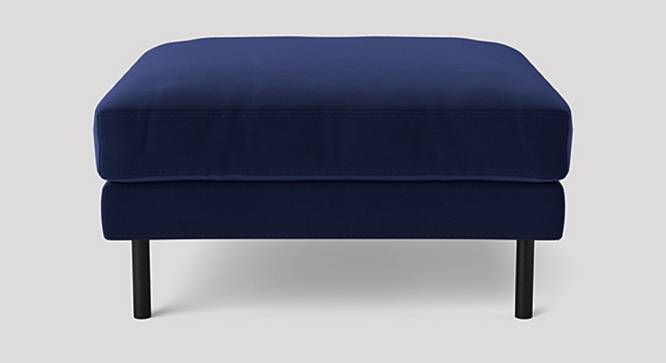 Munich Ottoman Color in Cream (Navy Blue) by Urban Ladder - Design 1 Side View - 856948