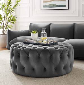 home lifestylez Kolden Ottoman Color in Maroon-picture-10