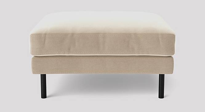 Munich Ottoman Color in Cream (Cream) by Urban Ladder - Design 1 Side View - 856956