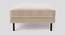 Munich Ottoman Color in Cream (Cream) by Urban Ladder - Design 1 Side View - 856956