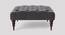 Polen Ottoman Color in Black (Dark Grey) by Urban Ladder - Design 1 Side View - 856982