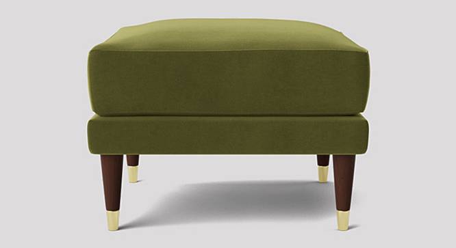 Pritchar Ottoman Color in Dark Grey (Mint Green) by Urban Ladder - Design 1 Side View - 857008