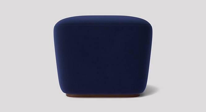 Rolex Ottoman Color in T Blue (Navy Blue) by Urban Ladder - Design 1 Side View - 857022