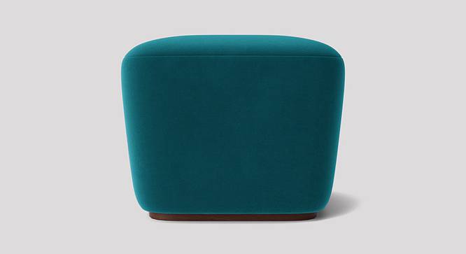 Rolex Ottoman Color in T Blue (Teal Blue) by Urban Ladder - Design 1 Side View - 857024