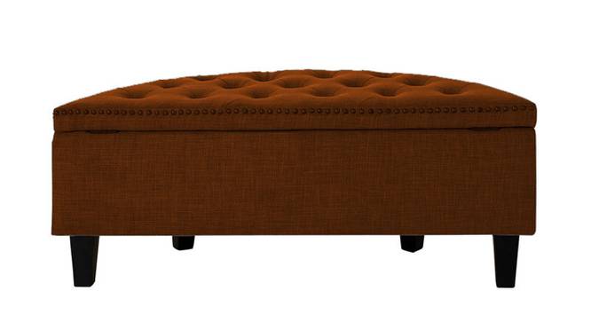Replon 2 Seater Ottoman with Storage Color in Cream (Brown) by Urban Ladder - Design 1 Side View - 857030