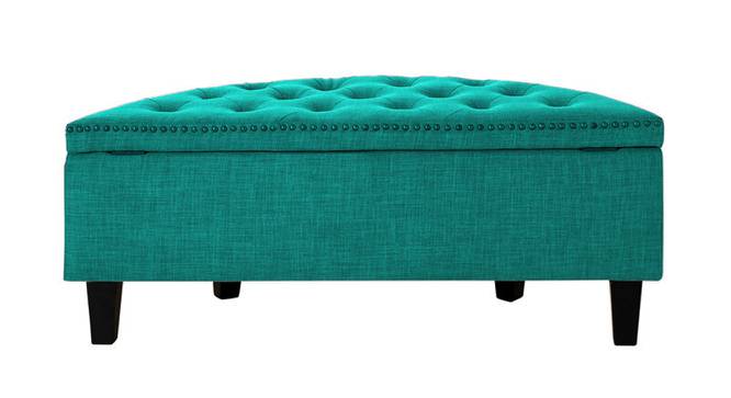 Replon 2 Seater Ottoman with Storage Color in Cream (Tourquise) by Urban Ladder - Design 1 Side View - 857031