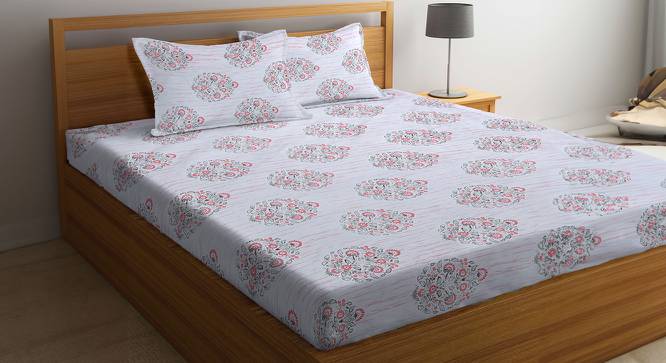 Double Bedsheet-KLBS-2031-Multi (King Size, Multicolor) by Urban Ladder - Front View Design 1 - 857245