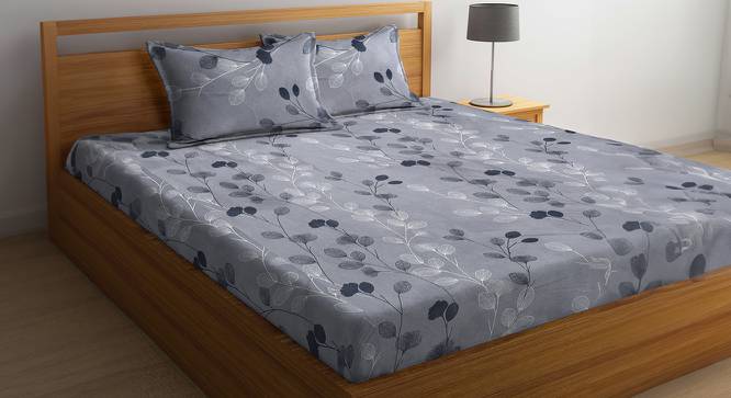Double Bedsheet-KLBS-2049-Multi (King Size, Multicolor) by Urban Ladder - Front View Design 1 - 857255