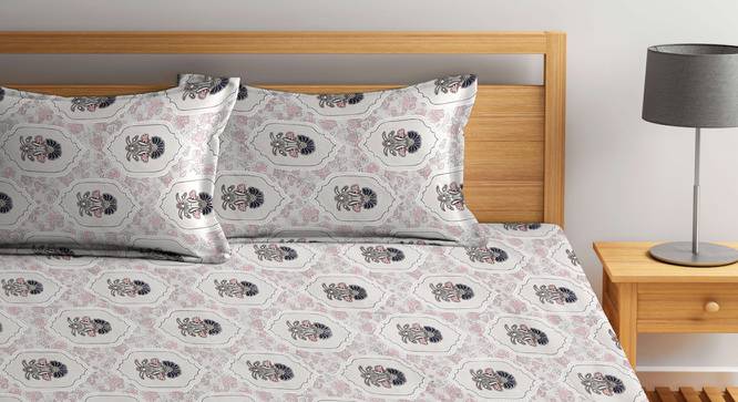 Double Bedsheet-KLBS-2039-Multi (King Size, Multicolor) by Urban Ladder - Design 1 Side View - 857416