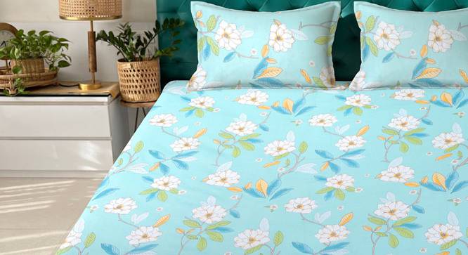 Double Bedsheet-KLBS-2119-Multi (Queen Size, Multicolor) by Urban Ladder - Design 1 Side View - 857862