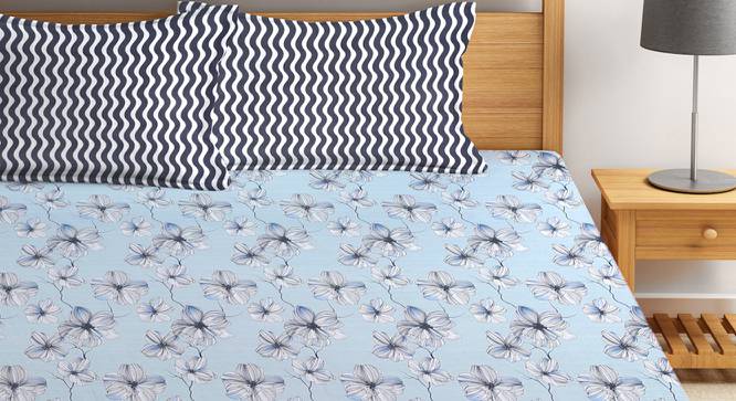 Double Bedsheet-KLBS-2106-Multi (King Size, Multicolor) by Urban Ladder - Design 1 Side View - 857962
