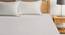 Double Bedsheet-KLBS-2113-Beige (Beige, Queen Size) by Urban Ladder - Design 1 Side View - 857969