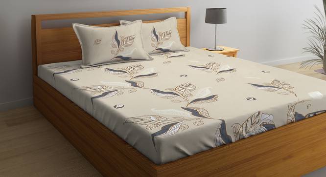 Double Bedsheet-KLBS-2082-Multi (Queen Size, Multicolor) by Urban Ladder - Front View Design 1 - 857994
