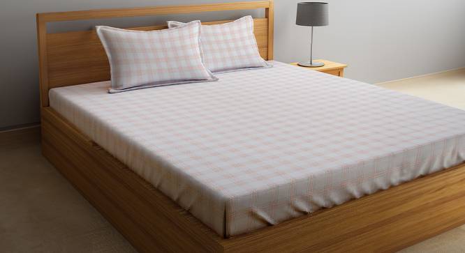 Double Bedsheet-KLBS-2115-Multi (Queen Size, Multicolor) by Urban Ladder - Front View Design 1 - 858019