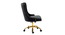 Swen Task Chair (Black) by Urban Ladder - Ground View Design 1 - 858091