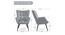 Lapis Accent Chair (Brown) by Urban Ladder - Ground View Design 1 - 858098