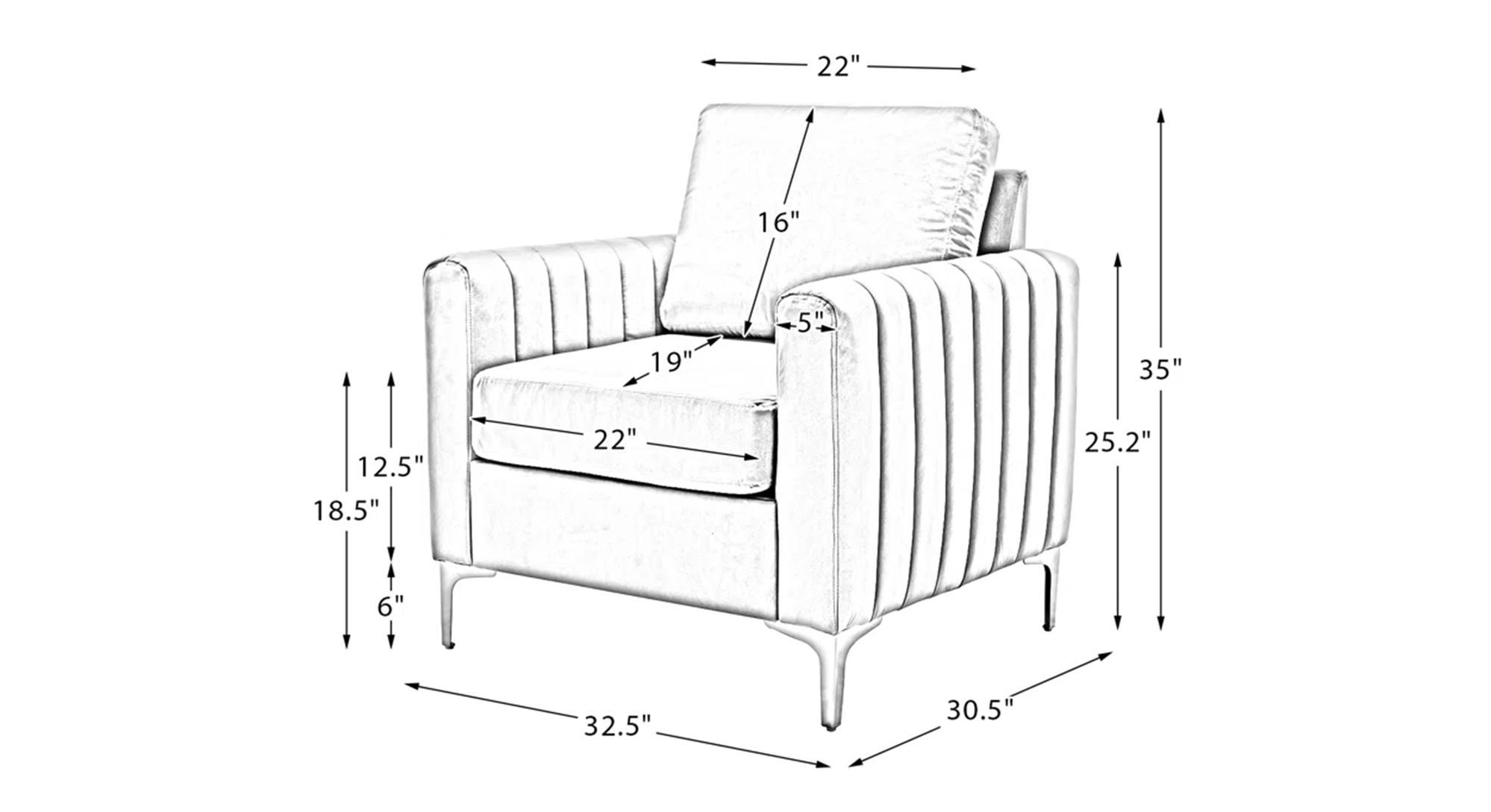 Rafeal Lounge Chair Urban Ladder
