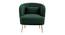 Citium Accent Chair (Green) by Urban Ladder - Front View Design 1 - 858145