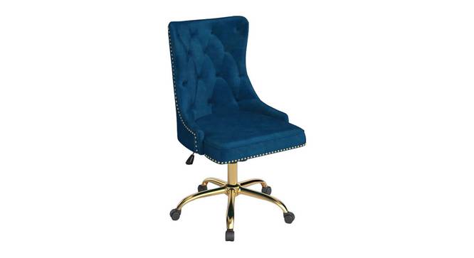 Swen Task Chair (Blue) by Urban Ladder - Front View Design 1 - 858147